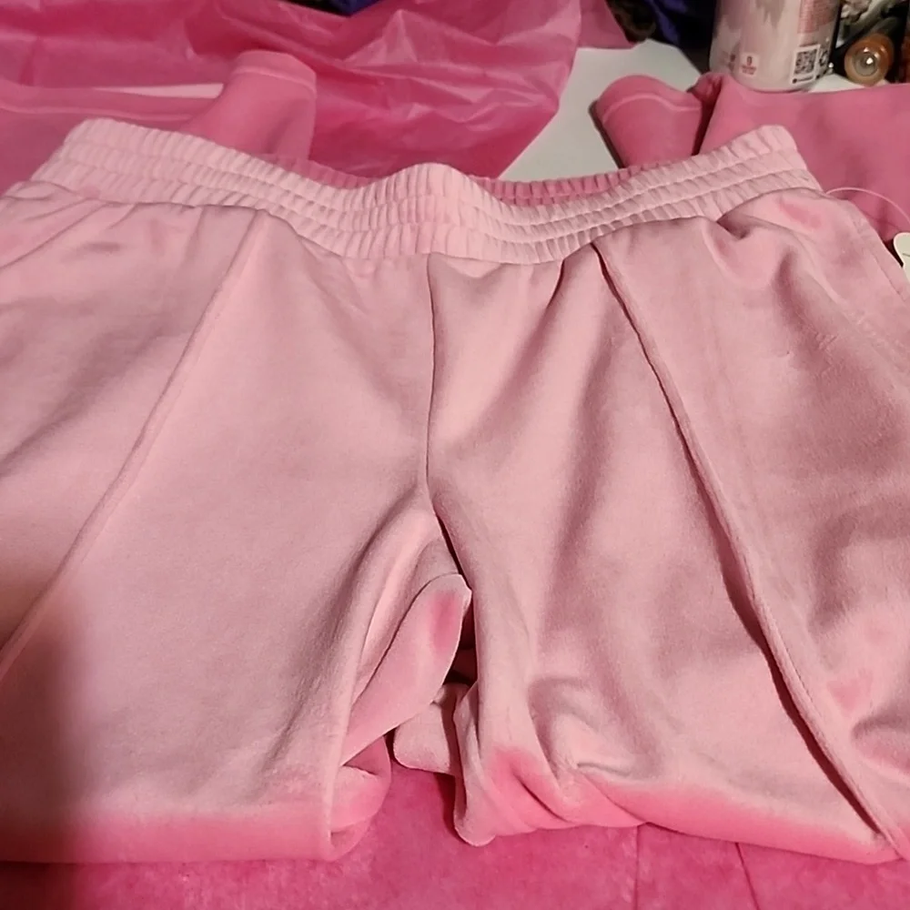 WONDER NATION GIRLS VELOUR  PANTS  SIZE LARGE PLUS   ( 10 -- 12 ) - Picture 8 of 9